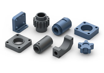 Custom Powder Coating Nylon CNC Machining Parts