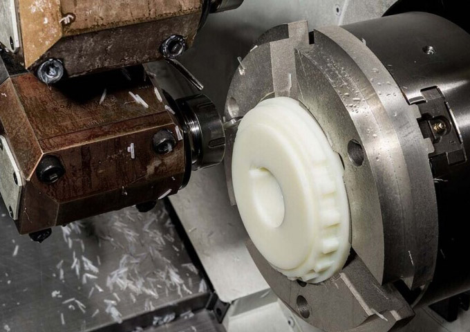 Custom Nylon CNC Machining Turning Parts