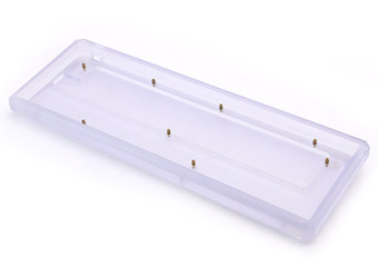 Custom CNC Machining Acrylic (PMMA) Mechanical Keyboard Housing Case Shell