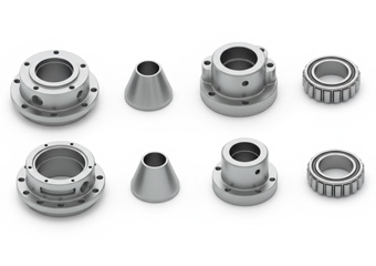 CNC Machining Medical Rotary Bearing Mounts Housings CNC Machining Medical Rotary Bearing Mounts Housings