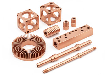Custom Precision Copper CNC Machining Parts