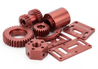 Custom Anodizing Copper CNC Machining Parts
