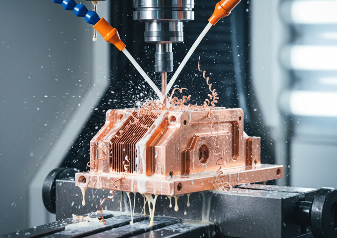 Custom Copper CNC Machining Manufacturing