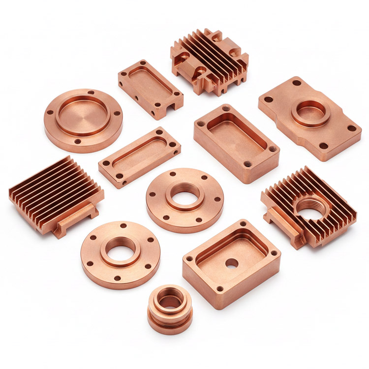 Custom Copper CNC Machining Parts Services