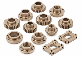 Custom Bearing Bronze CNC Machining Parts