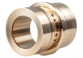 CNC Machining Lubricated Graphite Bronze Bushing