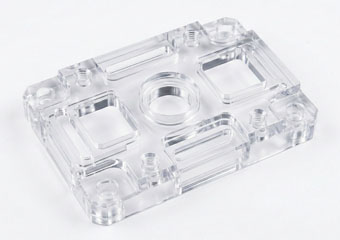 UV Coating Polycarbonate (PC) CNC Machining Parts