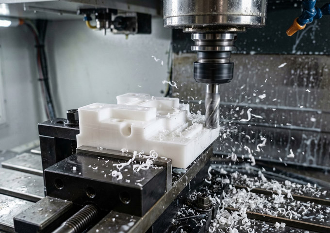 Custom POM Delrin Acetal CNC Machining Manufacturing