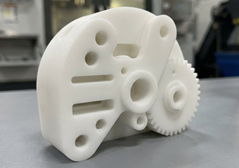 Cuatom Sandblasting Bead Blasting POM Delrin Acetal CNC Machining Parts