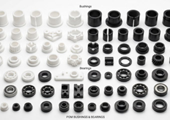 Custom Bushings and Bearings POM Delrin Acetal CNC Machining Parts