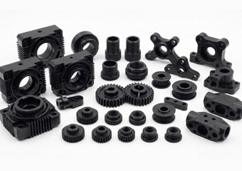 Custom Black POM Delrin Acetal CNC Machining Milling Parts