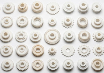 Custom Gears Sprockets and Pulleys POM Delrin Acetal CNC Machining Parts