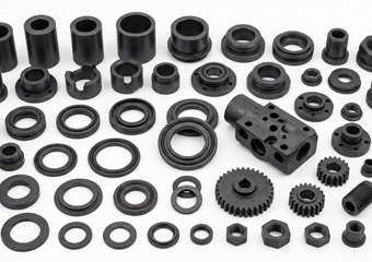 Cuatom Graphite-filled PTFE CNC Machining Parts