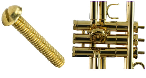 Alpha brass component