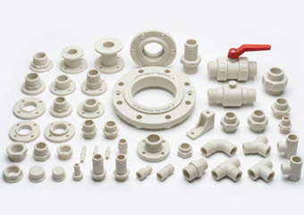 Custom Chemical Tanks Valves and Fittings Polypropylene (PP) CNC Machining Parts