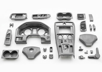 Custom Automotive Interior Parts and Panels Polypropylene (PP) CNC Machining Parts