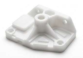 As Machined Polypropylene (PP) CNC Parts