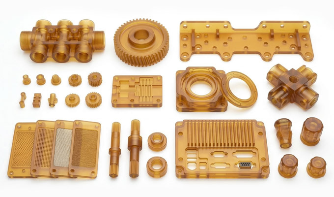 Custom Precision PEI (Ultem) CNC Machining Parts Custom Precision PEI (Ultem) CNC Machining Parts