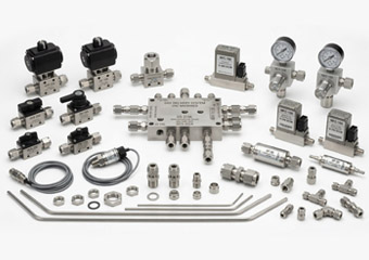 Custom Semiconductor CNC Machining Gas Delivery System Parts
