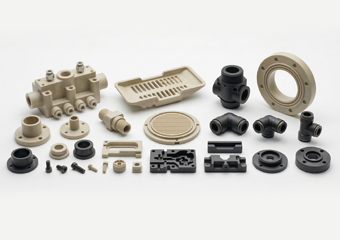 Custom PPS (Polyphenylene Sulfide) Semiconductor CNC Machining Parts