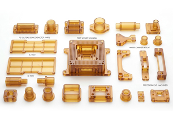 Custom PEI (Ultem) Semiconductor CNC Machining Parts