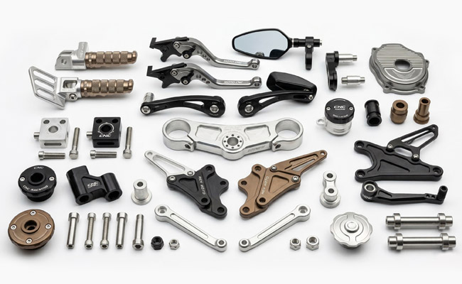 Precision Custom CNC Machining Motorcycle Parts