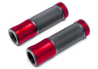 Custom CNC Machining Motorcycle Bike Knurled Handlebar Grip Rod 