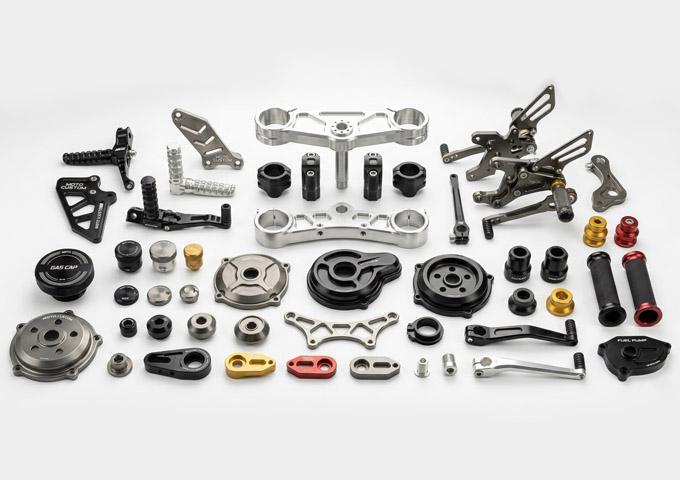 Custom CNC Machining Motorcycle Parts