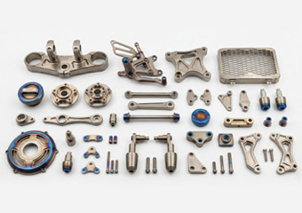 Custom Titanium CNC Machining Motorcycle Bike Parts