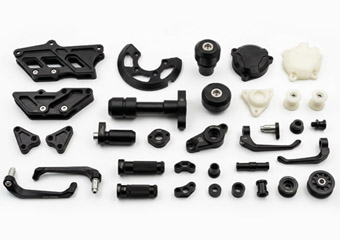 Custom Nylon (PA) CNC Machining Motorcycle Bike Parts