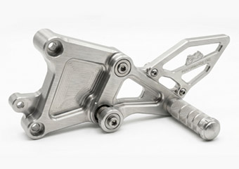 Custom Brushed Brushing CNC Machining Motorcycle Bike Parts