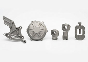 Custom Bead Blasting Sandblasting CNC Machining Motorcycle Bike Parts