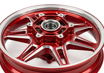 Custom Painting CNC Machining Motorcycle Bike Parts