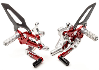 Custom CNC Machining Racing Adjustable Rearsets