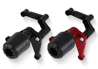 Custom CNC Machining Racing Aluminum Sturzpads Crashpads