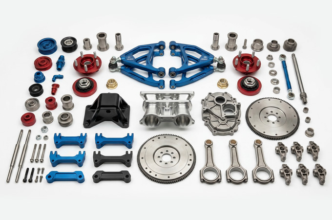 Custom Racing CNC Machining Parts Surface Finishing