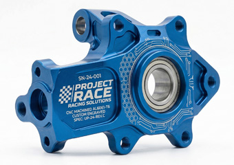 Custom Laser Etching Engraving CNC Machining Racing Parts