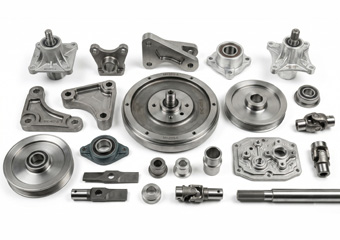 Custom CNC Machining Mower and Bush Hog Components