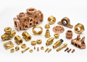 Custom Brass & Copper CNC Machining Aerospace Parts