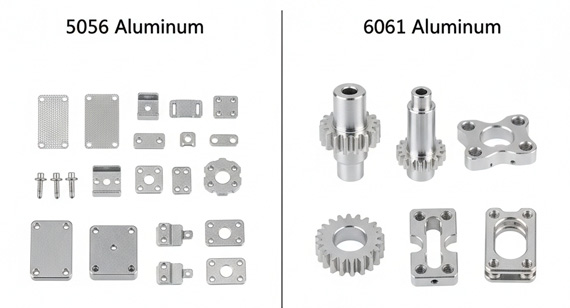 5056 Aluminum Vs 6061 Aluminum CNC Machining Parts 5056 Aluminum Vs 6061 Aluminum CNC Machining Parts
