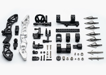 Custom Archery & Shooting Bow Risers Arrow Rests Scope Mounts Hunting and Fishing Arrow Archery Broadheads CNC Machining Parts