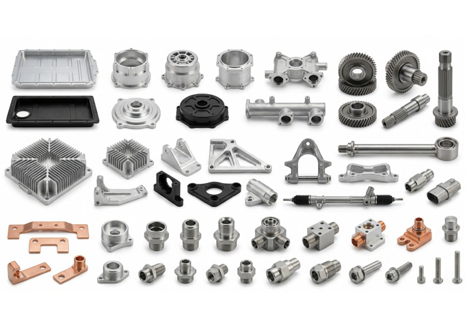 Custom CNC Machining New Energy Vehicles (NEVs) Parts Custom CNC Machining New Energy Vehicles (NEVs) Parts