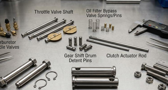 416 SS cnc machined parts for motorcycle