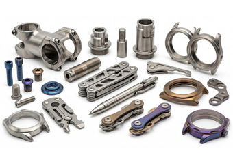 Custom Titanium Alloys CNC Machining Consumer Products Parts