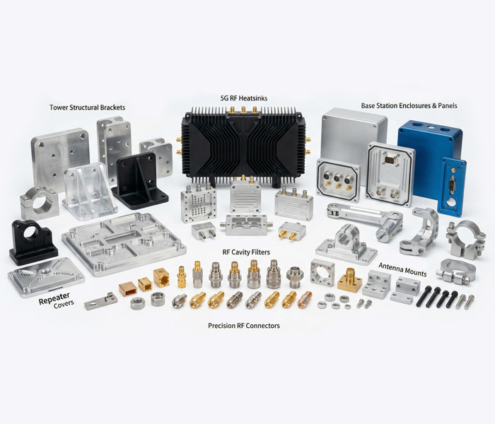 Custom Telecommunications CNC Machining Parts Services