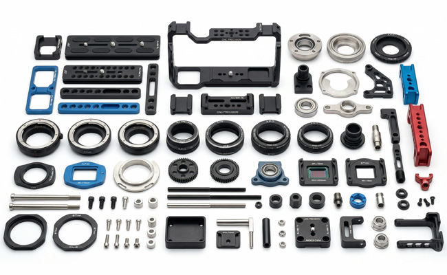 Precision Custom CNC Machining Camera Parts Precision Custom CNC Machining Camera Parts