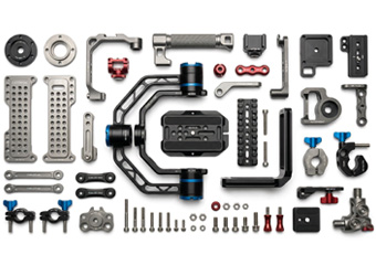 Custom CNC Camera Stabilizer Bracket Parts Machining Custom CNC Camera Stabilizer Bracket Parts Machining