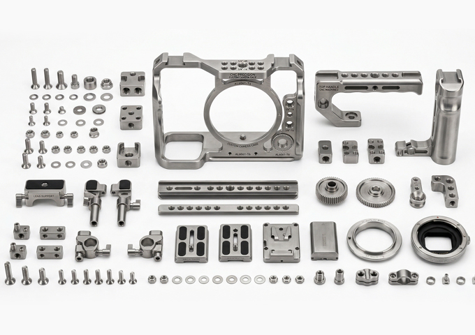 Custom CNC Machining Camera Parts Custom CNC Machining Camera Parts