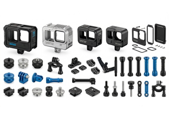 Custom CNC Machining Action Cameras & Sports Cameras Shock-Resistant Enclosures and Mounting Brackets Custom CNC Machining Action Cameras & Sports Cameras Shock-Resistant Enclosures and Mounting Brackets