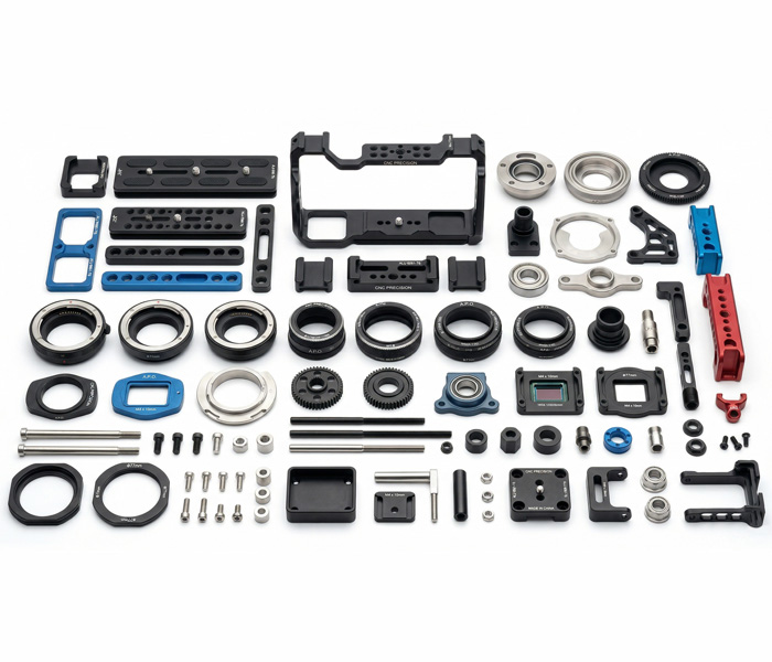 Custom CNC Camera Parts Machining Services
